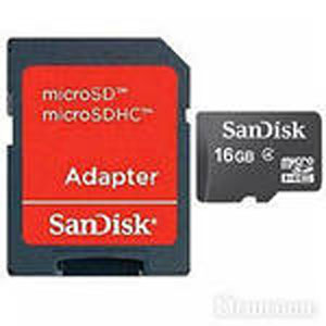   16 SanDisk microSD HC Class4 + 