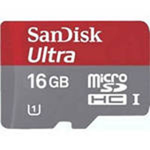   16 SanDisk microSD HC UHS-I Class10 + 