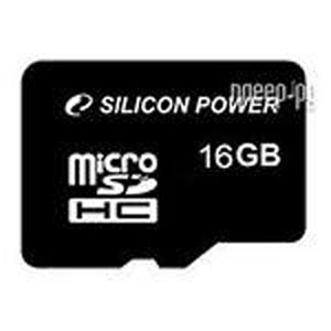   16 Silicon Power  microSD HC Class10