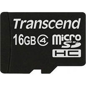   16 Transcend  microSD HC Class4 + 