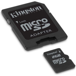   2 Kingston Micro SecureDigital Card + 