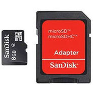   8 SanDisk  microSD HC Class4 + 