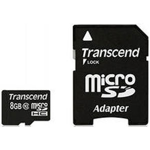   8 Transcend  microSD HC Class10 + 