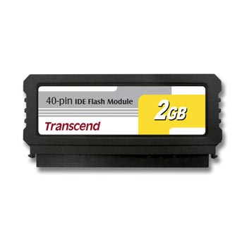  Flash DOM Transcend 2 IDE 40P, SMI (Vertical)