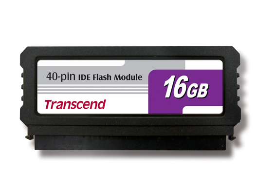  Flash DOM Transcend 16 IDE 40P, SMI (Vertical)