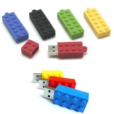 флешка LEGO 2Гб MemoryKing  (7 цветов)