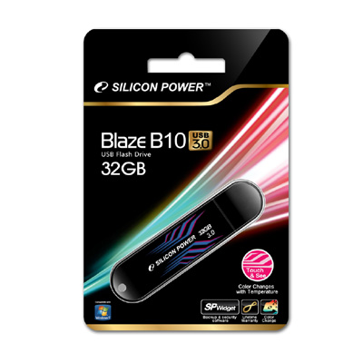 usb-flash drive / флешка 16ГБ Silicon Power Blaze B10 USB 3.0 (термо нанесение)