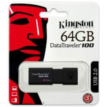 usb-flash drive /  64  Kingston DataTraveler 100 G3 DT100G3/64GB