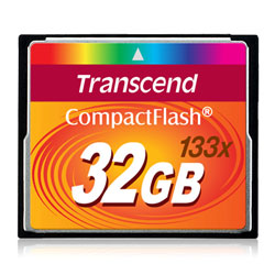   32 Transcend  CompactFlash Card 133x