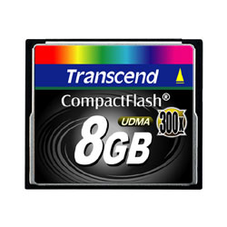   8 Transcend Ultra Speed CF Card 300X