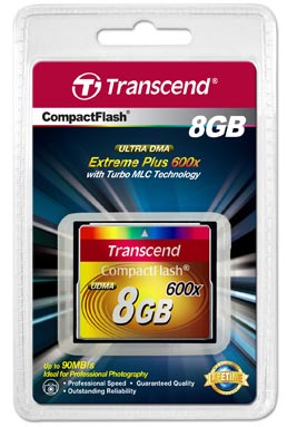   8 CF Transcend Ultra Speed 600X, TS8GCF600