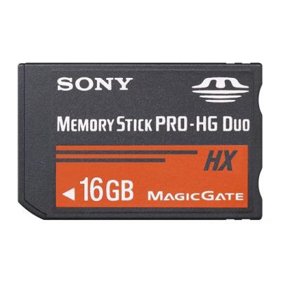   16 Sony MagicGate MemoryStick PRO-HG Duo HX