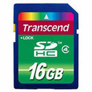   16 Transcend  SecureDigital HC Class4