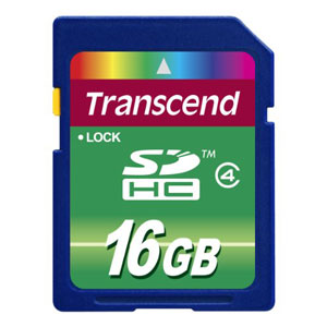   32 Transcend  SecureDigital HC Class4