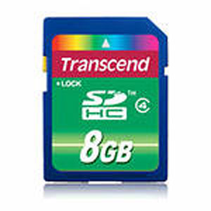   8 Transcend SecureDigital HC Class4