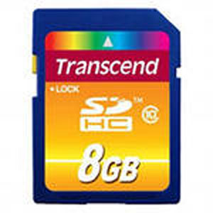   8 Transcend  SecureDigital HC Class10