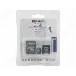   2 Kingston Micro SecureDigital Card + 2 