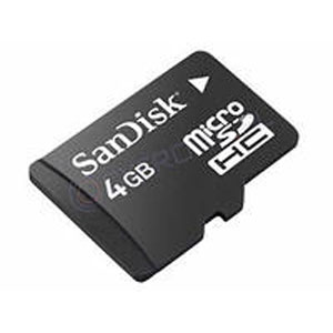   4 SanDisk  microSD HC Class4