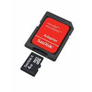   4 SanDisk microSD HC Class4 + 