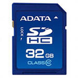   32 ADATA SDHC class 10