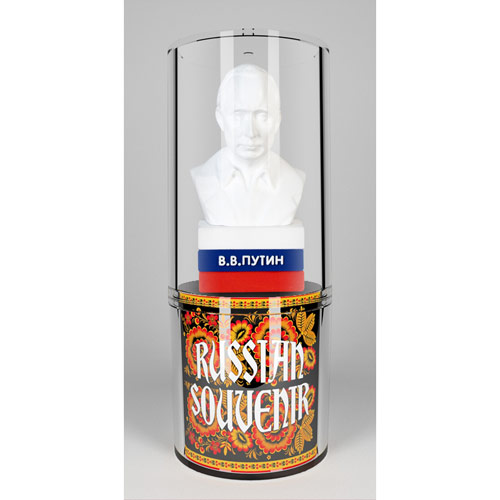 флешка Путин В.В.  16Гб Russian souvenirs  (Бюст из гипса) 