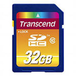   32 Transcend  SecureDigital HC Class10