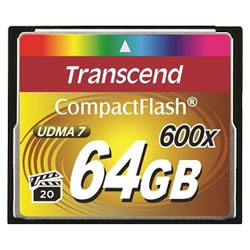    64 CF Transcend Ultra Speed 600X